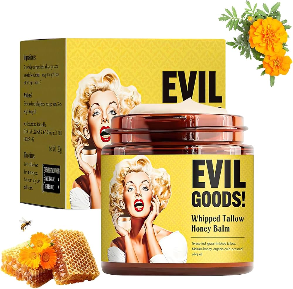 EVIL GOODS® - SEBO DE RES | Nutrición pura para tu piel, sin químicos ni complicaciones 🌿