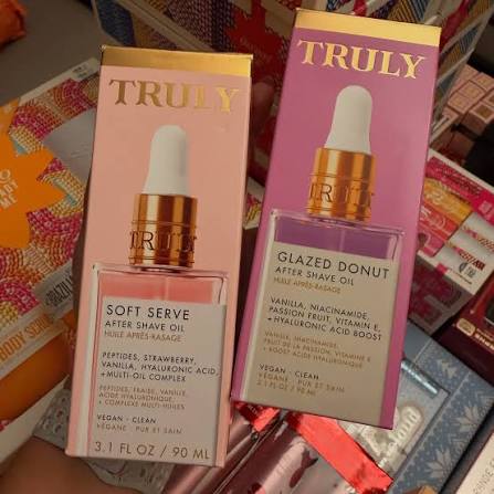 TRULY BEAUTY® • Aceites para después de afeitar • Glazed Donuts & Soft Serve